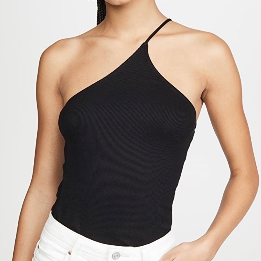 NWT LNA Ribbed One Strap Top